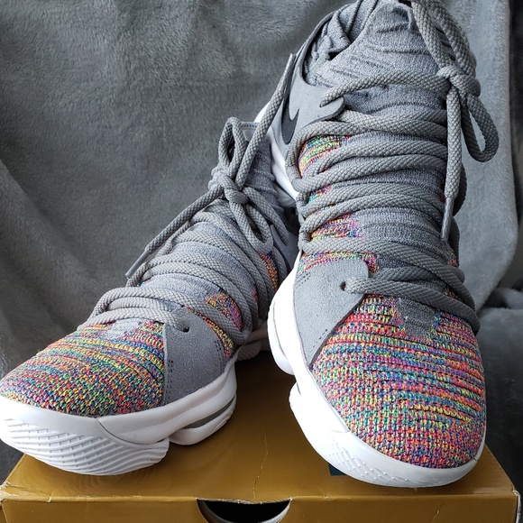 nike zoom kd 10 multicolor
